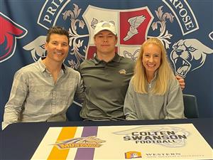 Colten Swanson Signing Day Feb. 2024